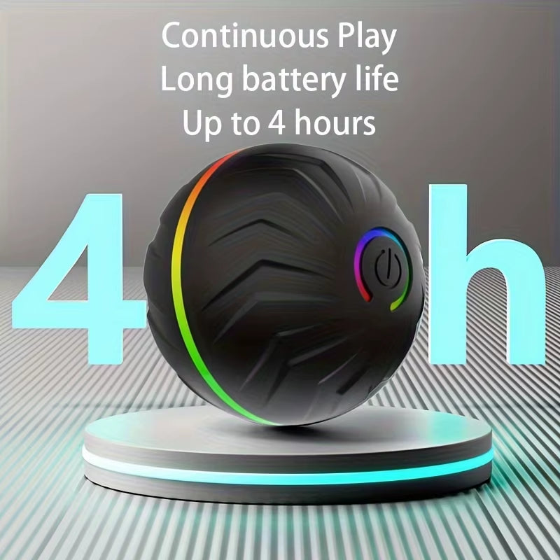 Exciting Intelligent Teasing Dog Ball - Interactive Toy with Colorful Lights for Endless Fun!