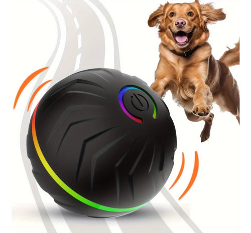 Exciting Intelligent Teasing Dog Ball - Interactive Toy with Colorful Lights for Endless Fun!